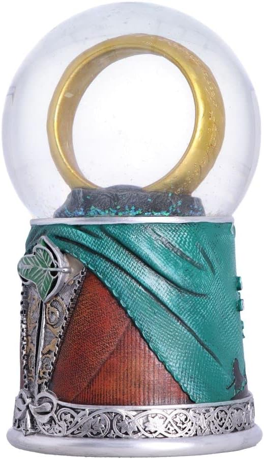 Nemesis Now Officially Licensed Lord of The Rings Frodo Snow Globe, 17cm, Multicolour