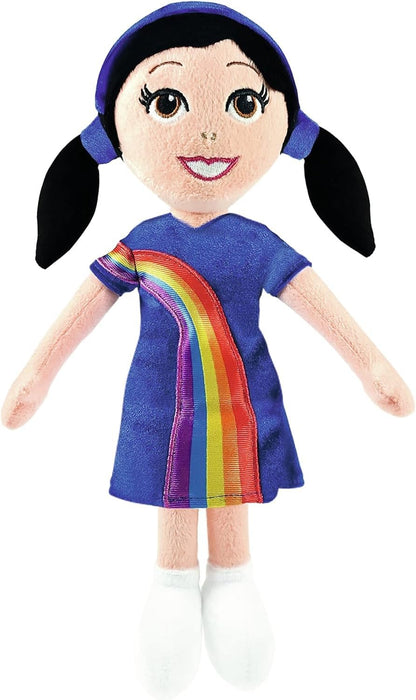 K3 - Marthe cuddly doll 30 cm - with the latest rainbow dress