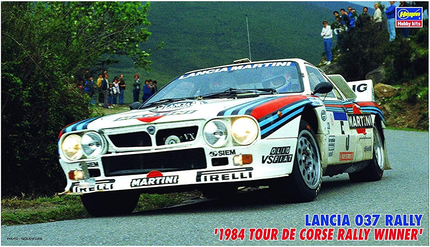 Hasegawa 1/24 Lancia 037 Rally 1984 Tool Corsrally Winner Plastic Model Cr30