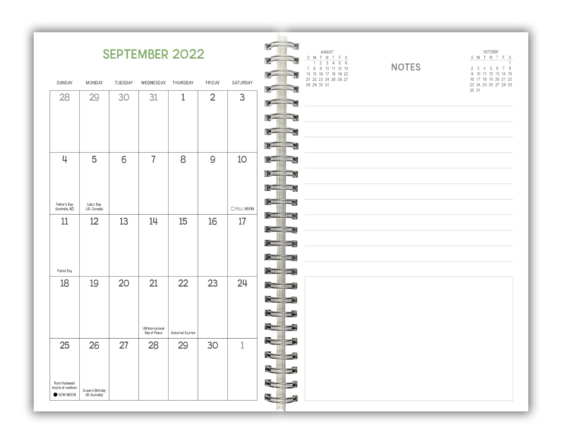 Lambies in Jammies & Goats in Coats September 2022-December 2023 Weekly Planner (ENGAGEMENT 16 MONTH
