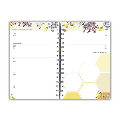 Floral Bees Weekly Planner (DESIGNER ENGAGEMENT