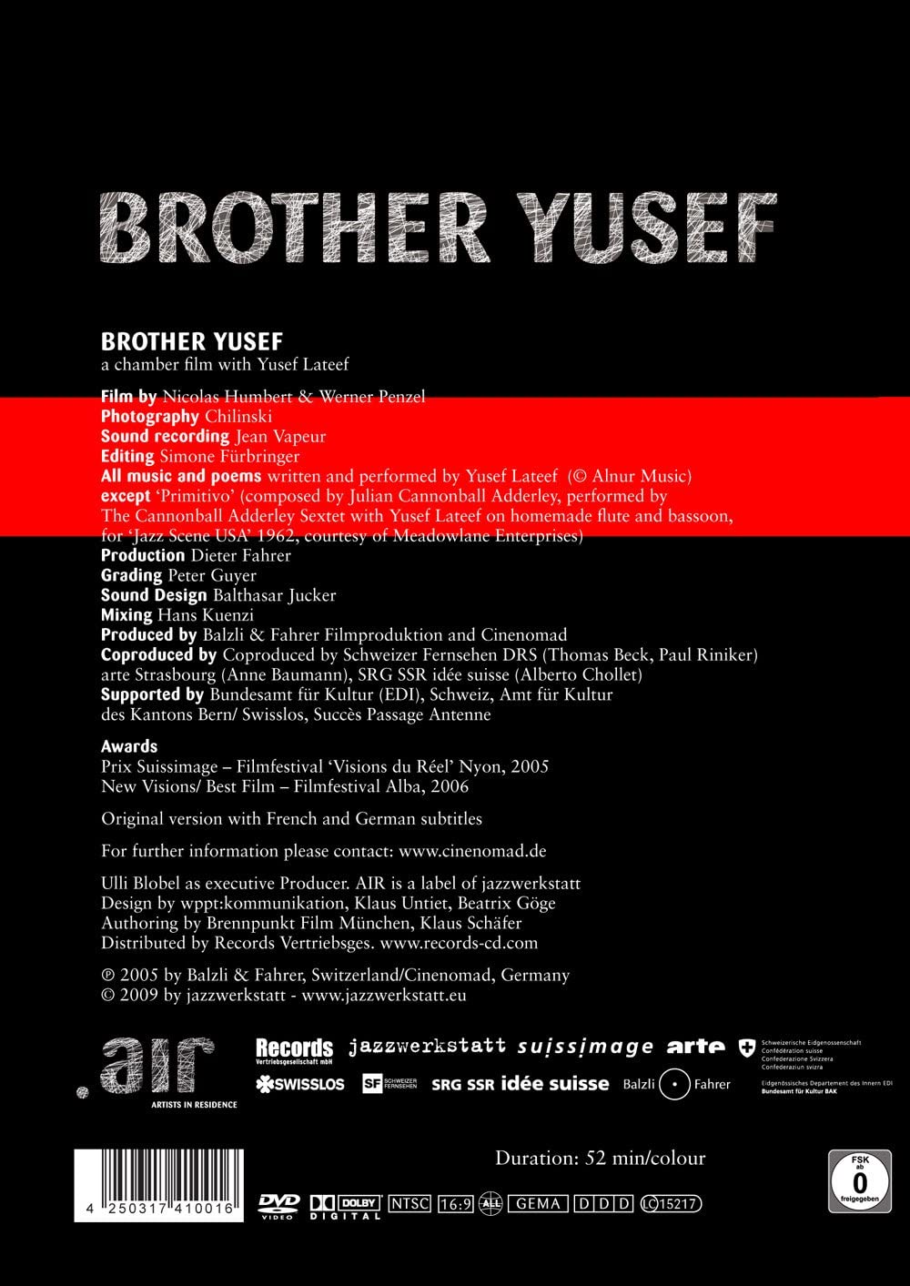 Nicolas Humbert & Werner Penzel - Brother Yusef