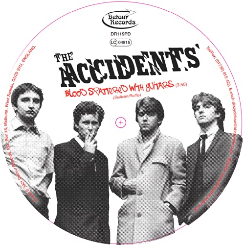 Blood Spattered With Guitars EP (PICTURE DISC) 7" / VINYL