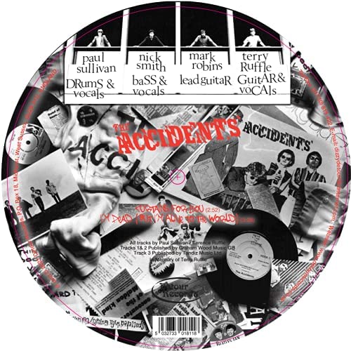 Blood Spattered With Guitars EP (PICTURE DISC) 7" / VINYL