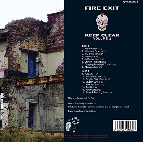 Keep Clear : Volume 2 (CLEAR VINYL) LP