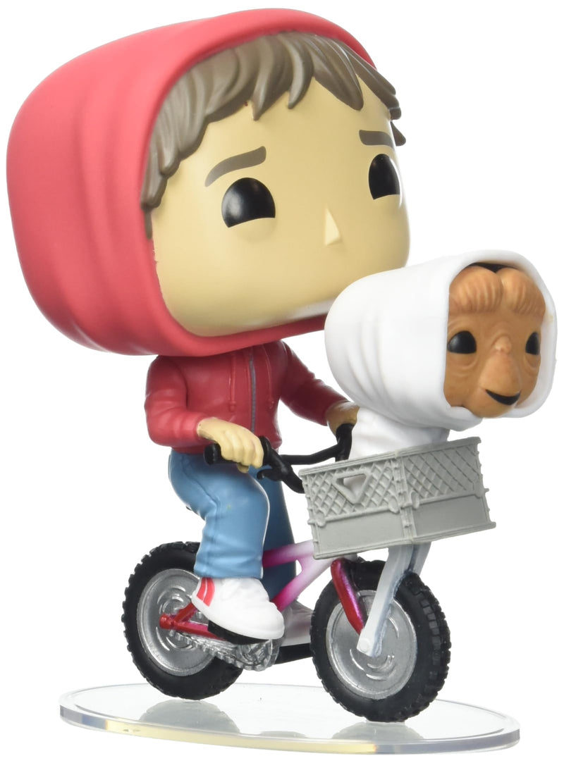 Funko POP Movies: ET- Elliot w/ET in Bike Basket, Multicolor, One Size (50768) & POP Movies: E.T. 40th - E.T. in disguise, Multicolor, One Size (63990