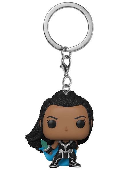Funko Pop! Keychain: Marvel: Thor: Love and Thunder - Valkyrie - Neuartiger Schlüsselanhänger - Vinyl-Minifigur Zum Sammeln - Strumpffüller - Geschenkidee - Offizielle Handelswaren - Movies Fans