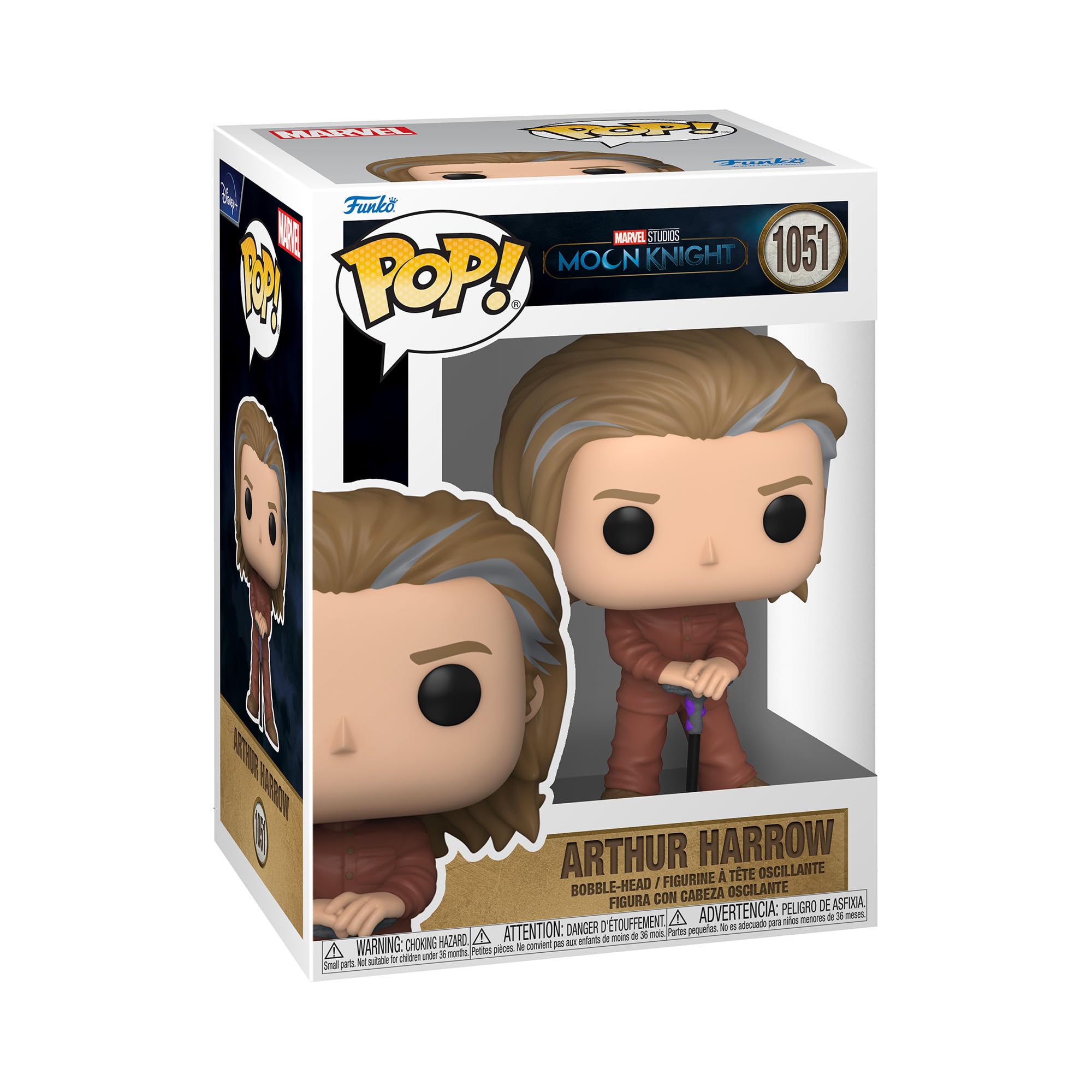 Funko POP! Marvel: Moon Knight - Arthur Harrow - Collectable Vinyl Figure - Gift Idea - Official Merchandise - Toys for Kids & Adults - TV Fans - Model Figure for Collectors and Display