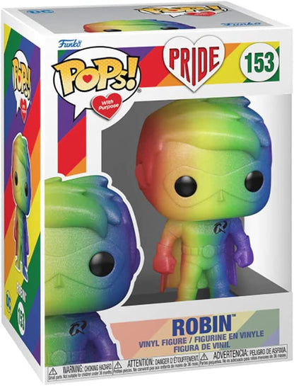 Funko Pop! Heroes: DC Pride - Robin - DC Comics - Figura de Vinilo Coleccionable - Idea de Regalo- Mercancia Oficial - Juguetes para Niños y Adultos - Comic Books Fans