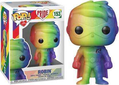 Funko Pop! Heroes: DC Pride - Robin - DC Comics - Figura de Vinilo Coleccionable - Idea de Regalo- Mercancia Oficial - Juguetes para Niños y Adultos - Comic Books Fans