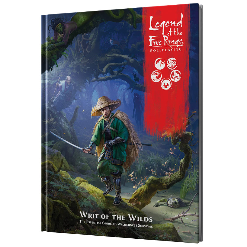 Legend of The Five Rings Roleplaying Game Writ of The Wilds SOURCEBOOK | Adventure Strategy Game| Ages 14+ | 3-5 Players | Average Playtime 2 Hours | Made by EDGE Studio, Multicolor (ESL5R16EN
