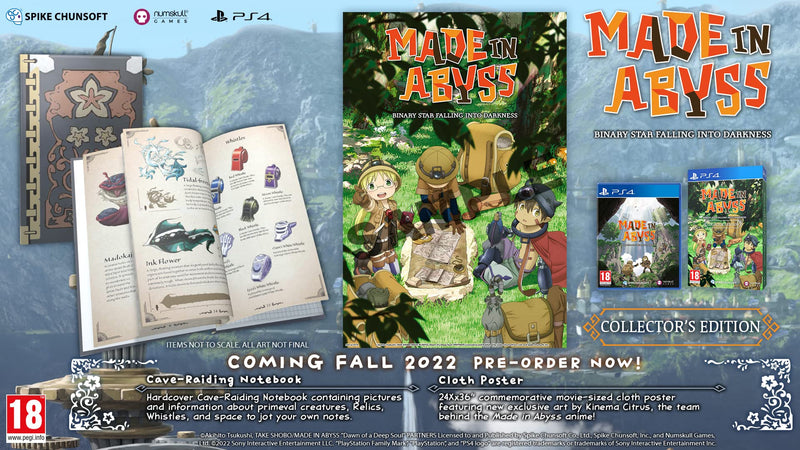 Made in Abyss – Collector’s Edition (PS4) PlayStation 4 Collector's Edition