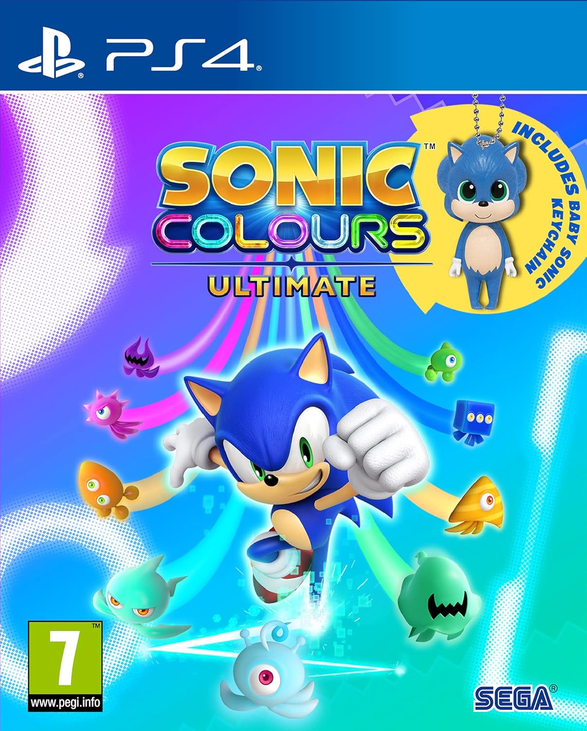Sonic Colours Ultimate met Baby Sonic-sleutelhanger (exclusief voor Amazon.co.uk) (PS4