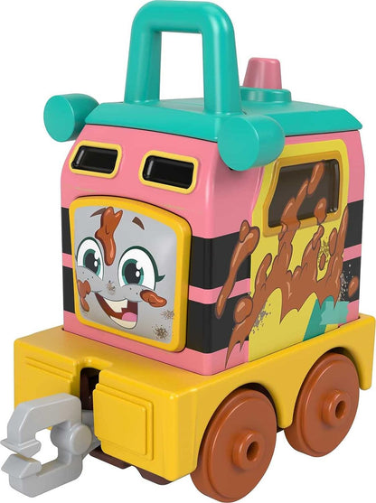 Fisher-Price Thomas & Friends Fix ‘em Up Friends Motorized Vehicle Set with Toy Train Engine and Crane for Kids Ages 3 Years and up