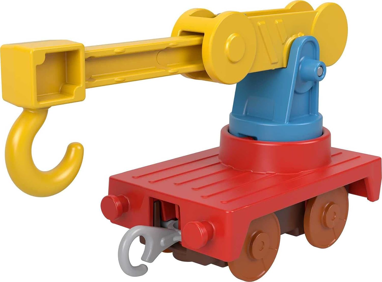 Fisher-Price Thomas & Friends Fix ‘em Up Friends Motorized Vehicle Set with Toy Train Engine and Crane for Kids Ages 3 Years and up