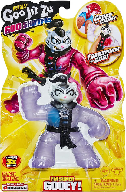 Heroes of Goo Jit Zu Shifters Bengal Action Figure, 41403, Multicoloured