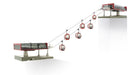 Jagerndorfer JC82496 Cable Car System Starter Set Red/Black Cars