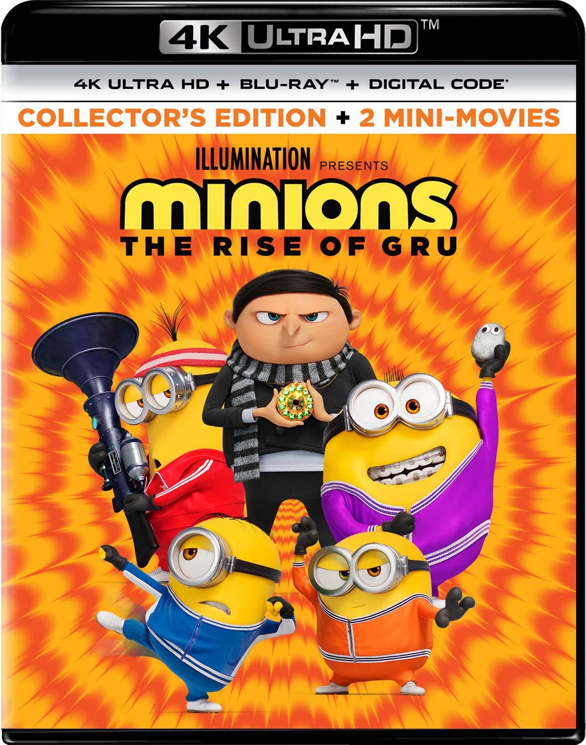 Minions: The Rise of Gru - Collector's Edition 4K Ultra HD + Blu-ray + Digital