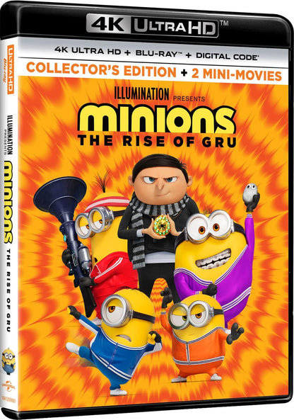 Minions: The Rise of Gru - Collector's Edition 4K Ultra HD + Blu-ray + Digital