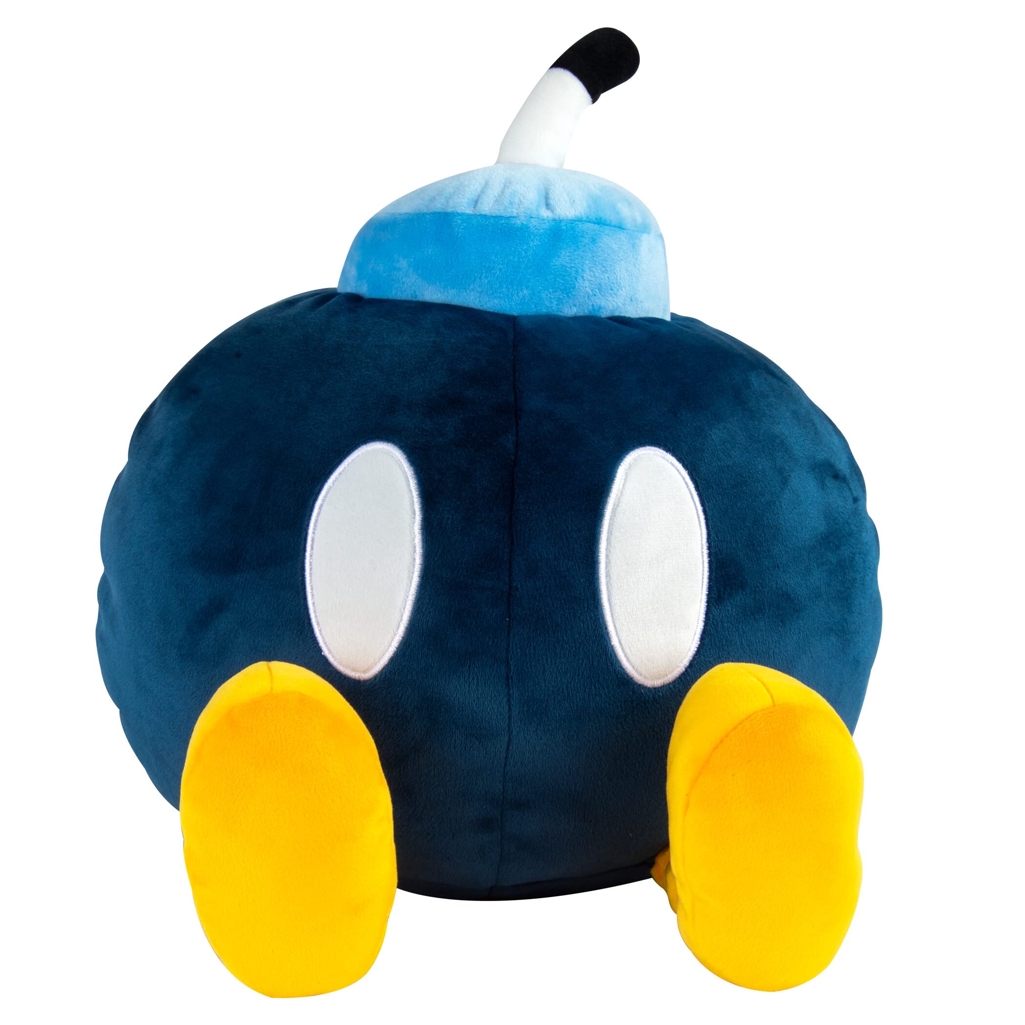Club Mocchi Mocchi- Nintendo Super Mario Plush — Bob-omb Plushie — Collectible Squishy Plushies — 15 Inch