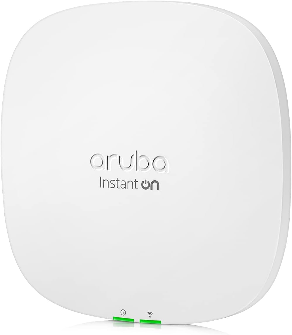 Aruba Instant On AP25 .11ax 4x4 Wi-Fi 6 Access Point | RW rest-of-world Model | Power Source not Included (R9B28A) Netzteil nicht im Lieferumfang enthalten