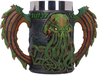 Nemesis Now The Vessel of Cthulhu Tankard (JR) Green, 24cm,B5944V2