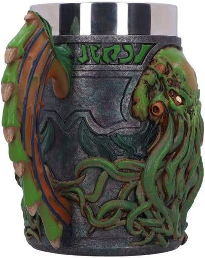Nemesis Now The Vessel of Cthulhu Tankard (JR) Green, 24cm,B5944V2
