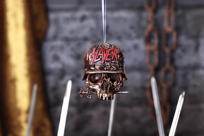 Nemesis Now Slayer Skull Hanging Ornament 8cm, Bronze