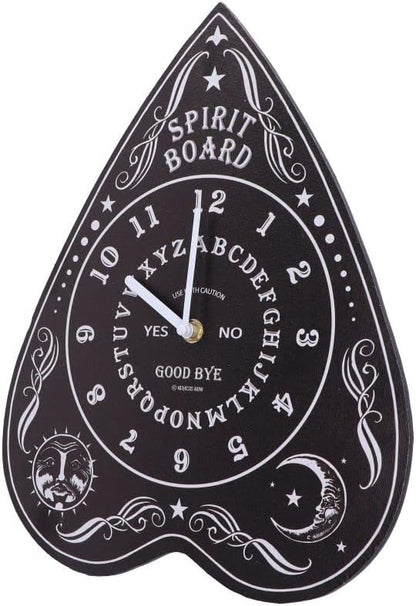 Nemesis Now Spirit Board Clock, Black, 34cm