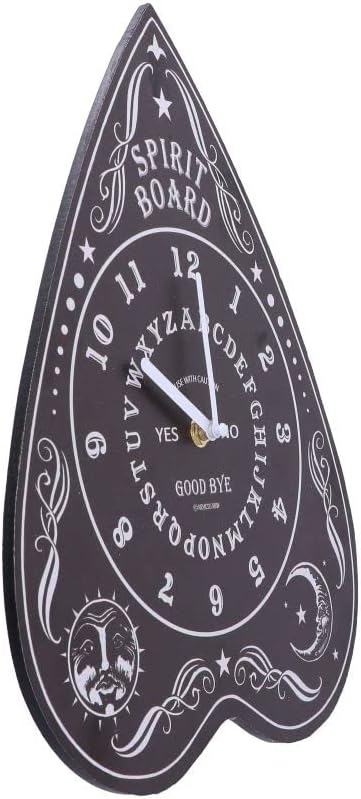Nemesis Now Spirit Board Clock, Black, 34cm