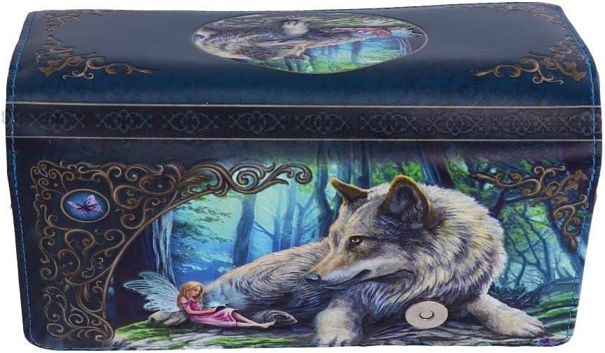 Nemesis Now Lisa Parker Fairy Stories Embossed Purse 18.5cm, PU, Multi Coloured, Lisa Parker Merchandise, 3D Effect Detailing, Large Cash and Cards Compartments