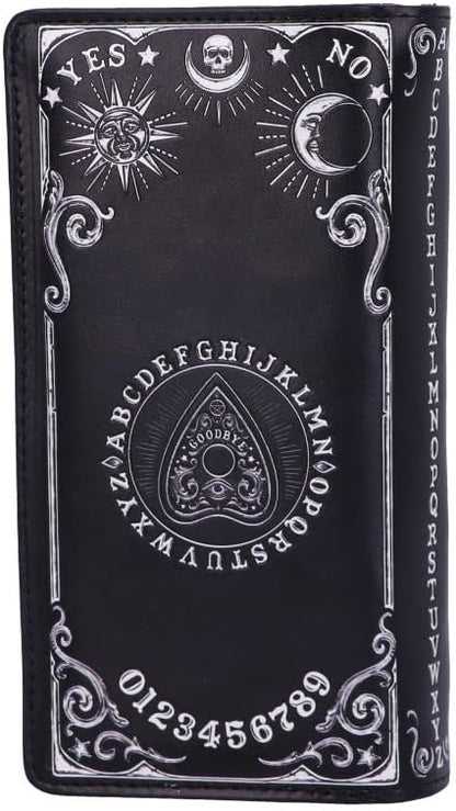 Nemesis Now Spirit Board Planchette Embossed Purse, Black