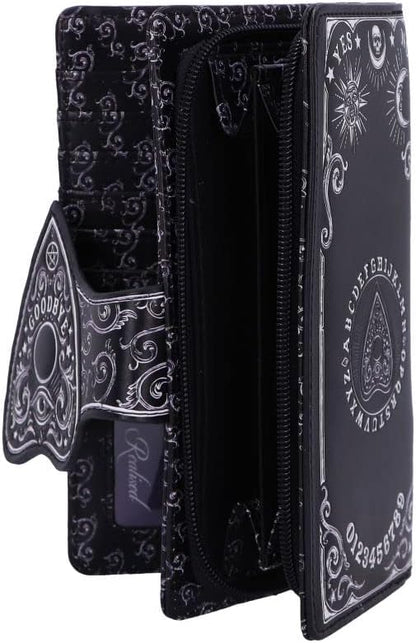 Nemesis Now Spirit Board Planchette Embossed Purse, Black