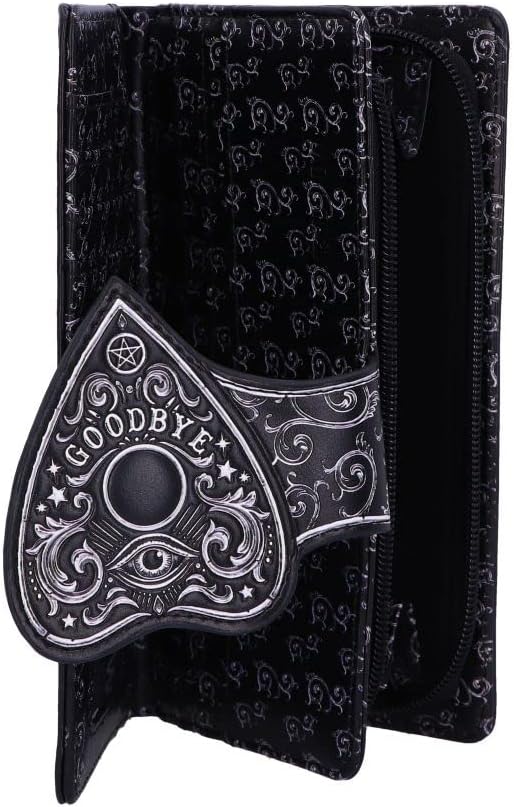 Nemesis Now Spirit Board Planchette Embossed Purse, Black