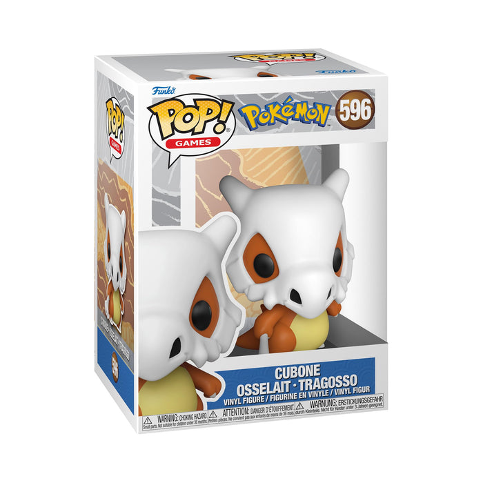 Funko POP! Games: Pokemon - Cubone - Collectable Vinyl Figure - Gift Idea - Official Merchandise - Toys for Kids & Adults - Video Games Fans - Model Figure for Collectors and Display