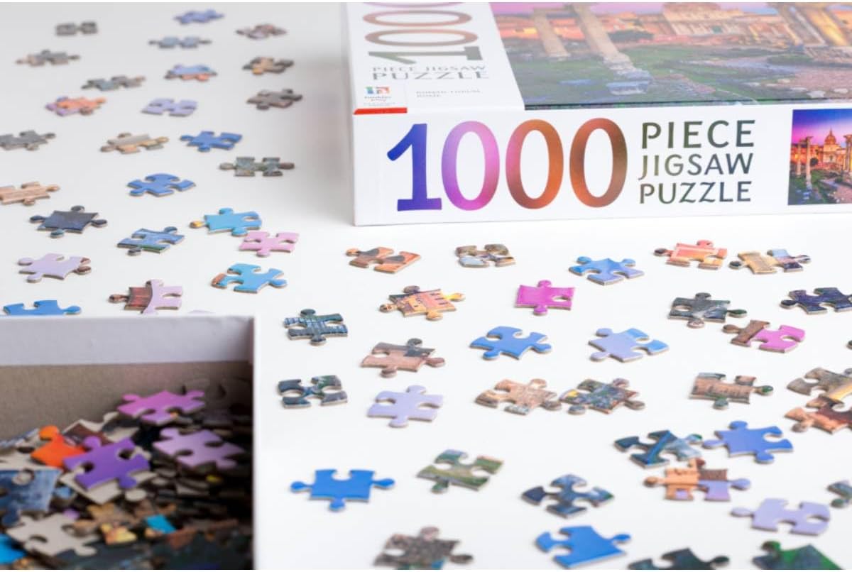 Mindbogglers 1000-Piece Jigsaw Puzzle: Roman Forum, Rome
