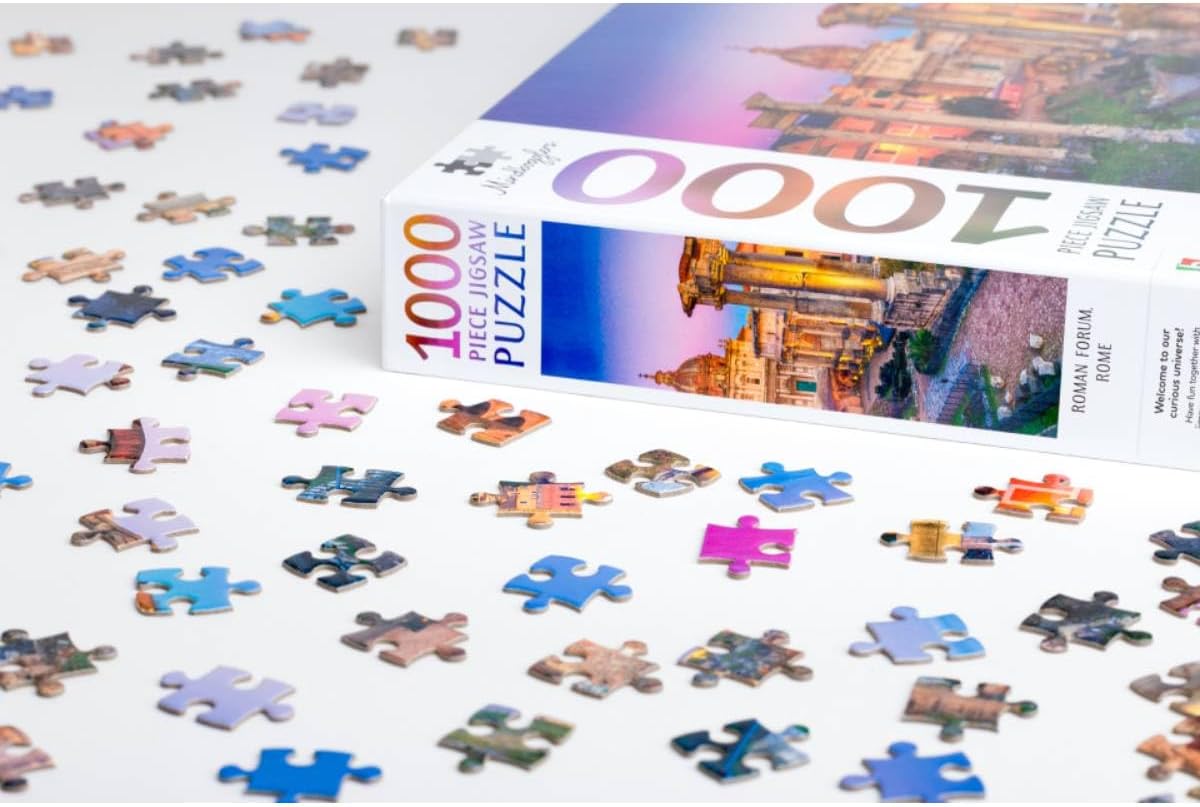 Mindbogglers 1000-Piece Jigsaw Puzzle: Roman Forum, Rome
