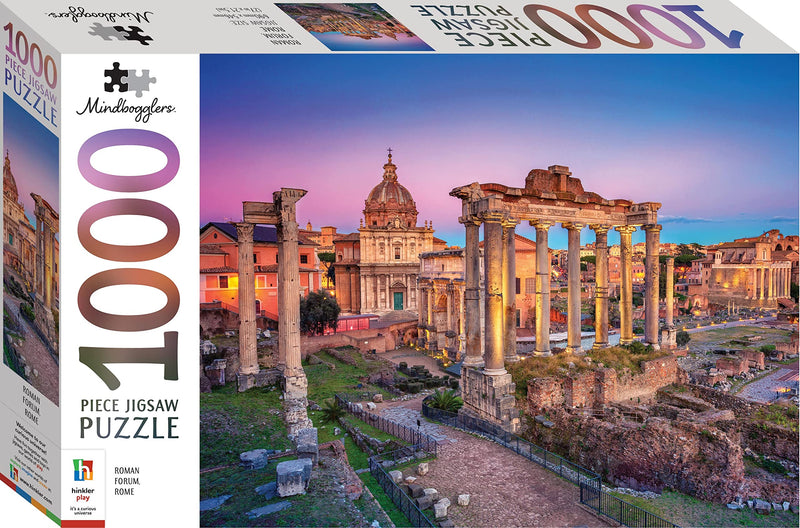 Mindbogglers 1000-Piece Jigsaw Puzzle: Roman Forum, Rome