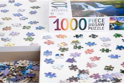 Mindbogglers 1000-Piece Jigsaw Puzzle: Kirkjufell Mountain, Iceland