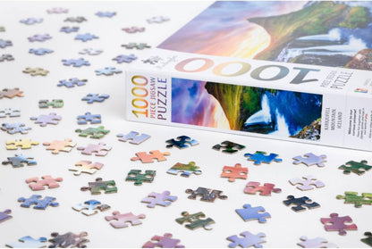 Mindbogglers 1000-Piece Jigsaw Puzzle: Kirkjufell Mountain, Iceland
