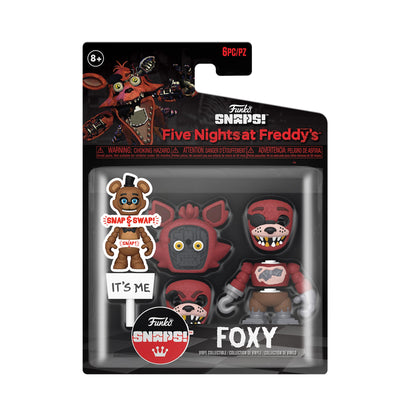 Funko Five Nights At Freddy's (FNAF) Snap: Foxy - Collectable Vinyl Figure - Gift Idea - Official Merchandise - Toys for Boys, Girls, Kids & Adults - Video Games Fans - Stocking Fillers