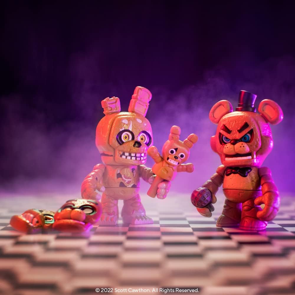 Funko Five Nights At Freddy's (FNAF) Snap: Freddy Fazbear & Springtrap 2PK - Collectable Vinyl Figure - Gift Idea - Official Merchandise