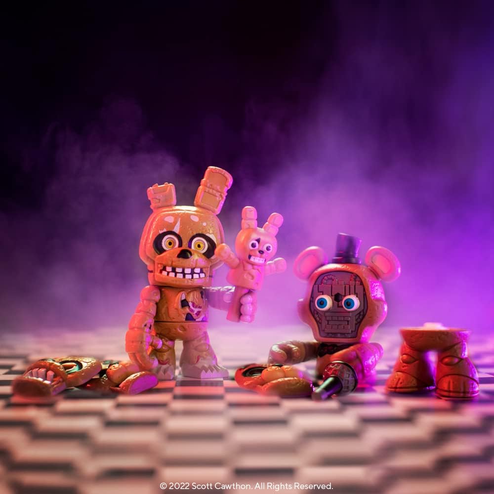 Funko Five Nights At Freddy's (FNAF) Snap: Freddy Fazbear & Springtrap 2PK - Collectable Vinyl Figure - Gift Idea - Official Merchandise