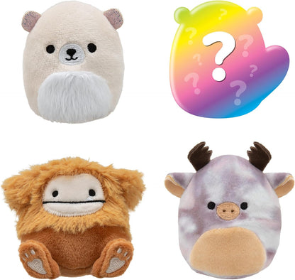Squishville Mount Squishmore Squad - Toys for Kids, Four 2-Inch Plush