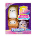 Squishville Mount Squishmore Squad - Toys for Kids, Four 2-Inch Plush