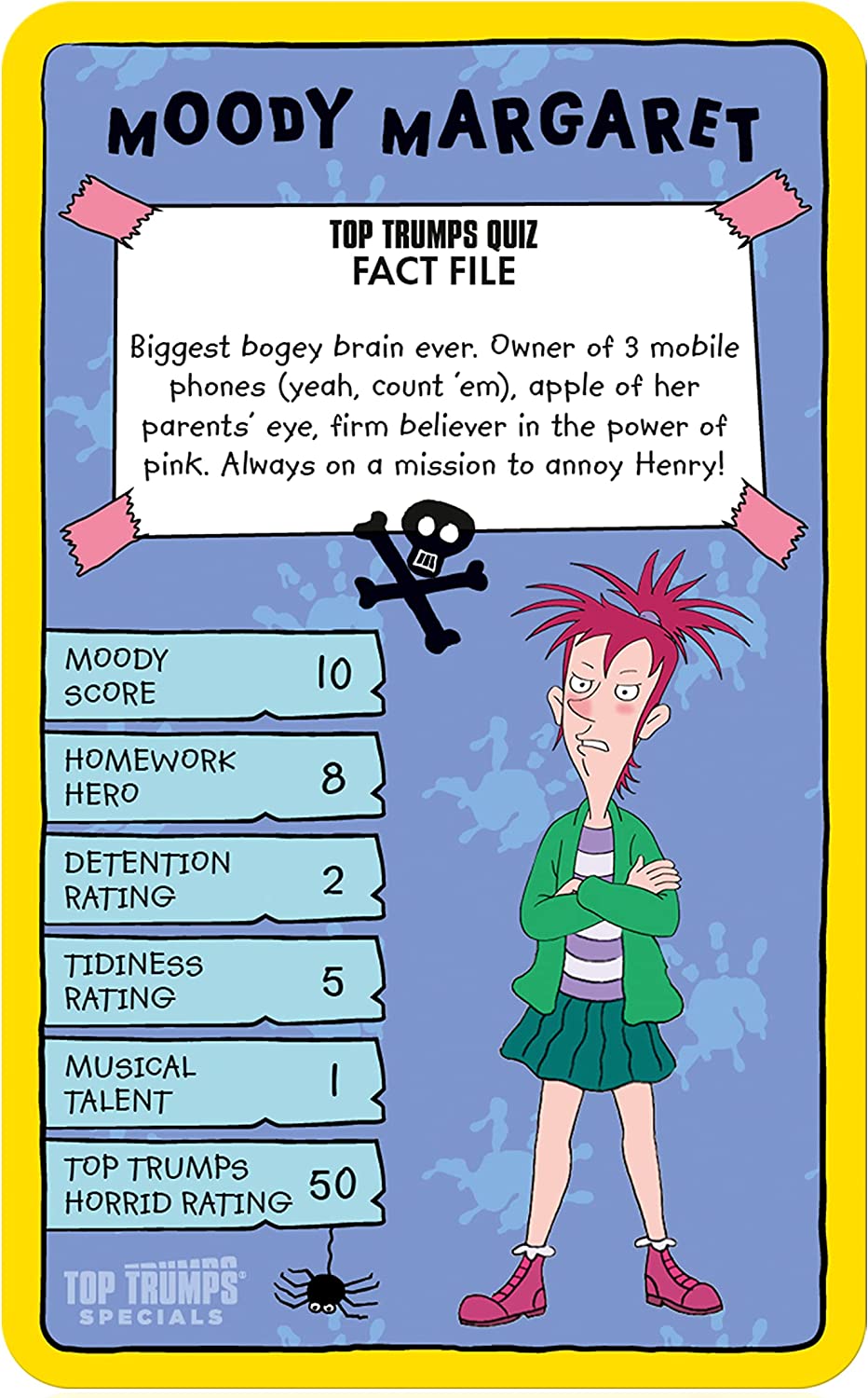 Top Trumps Horrid Henry Special Card Game, Play with the mischievous prankster-type kid and characters from Ashton Primary School, Educational for 2 plus players makes a great gift for ages 6 plus