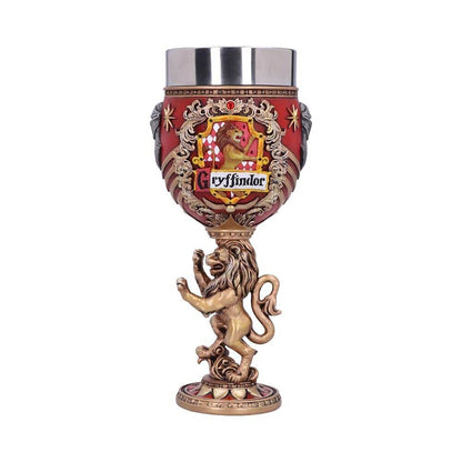 Nemesis Now House Collectable Goblet Harry Potter Gryffindor Hogwarts-Haus-Kelch zum Sammeln, Kunstharz, Rot/Goldfarben, 1 Stück (1er Pack