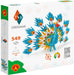 Origami 3D 501831 - 3D Origami Peacock - Beautiful 3D Paper Sculpture with Patented Components and Easy-to-Clear Building Instructions, 549 Pieces, 25 x 12 x 17 cm, from 8 Years