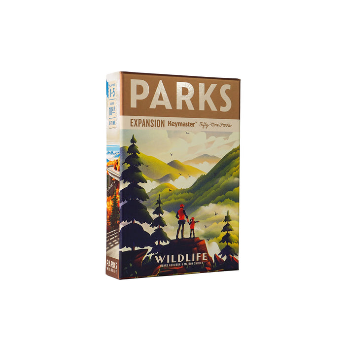Parks Wildlife - expansion to the award winning Parks family and strategy board game by Keymaster Illustrated Edition