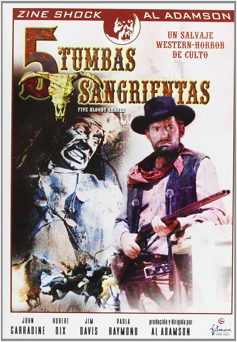 Cinco Tumbas Sangrientas  *** Region 2 *** Spanish Edition ***